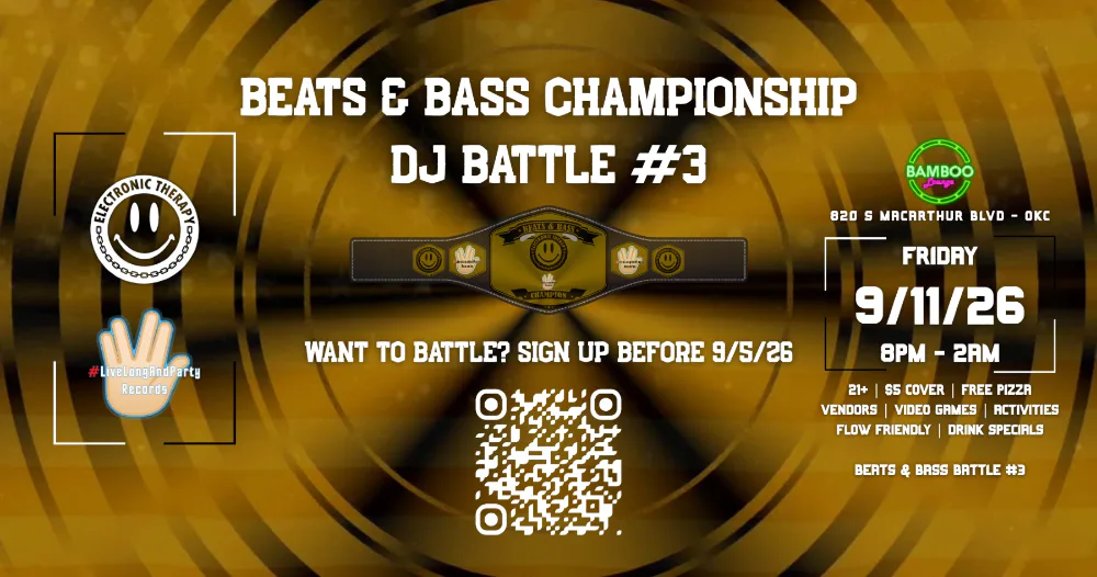 Beats & Bass DJ Battle #3 event image