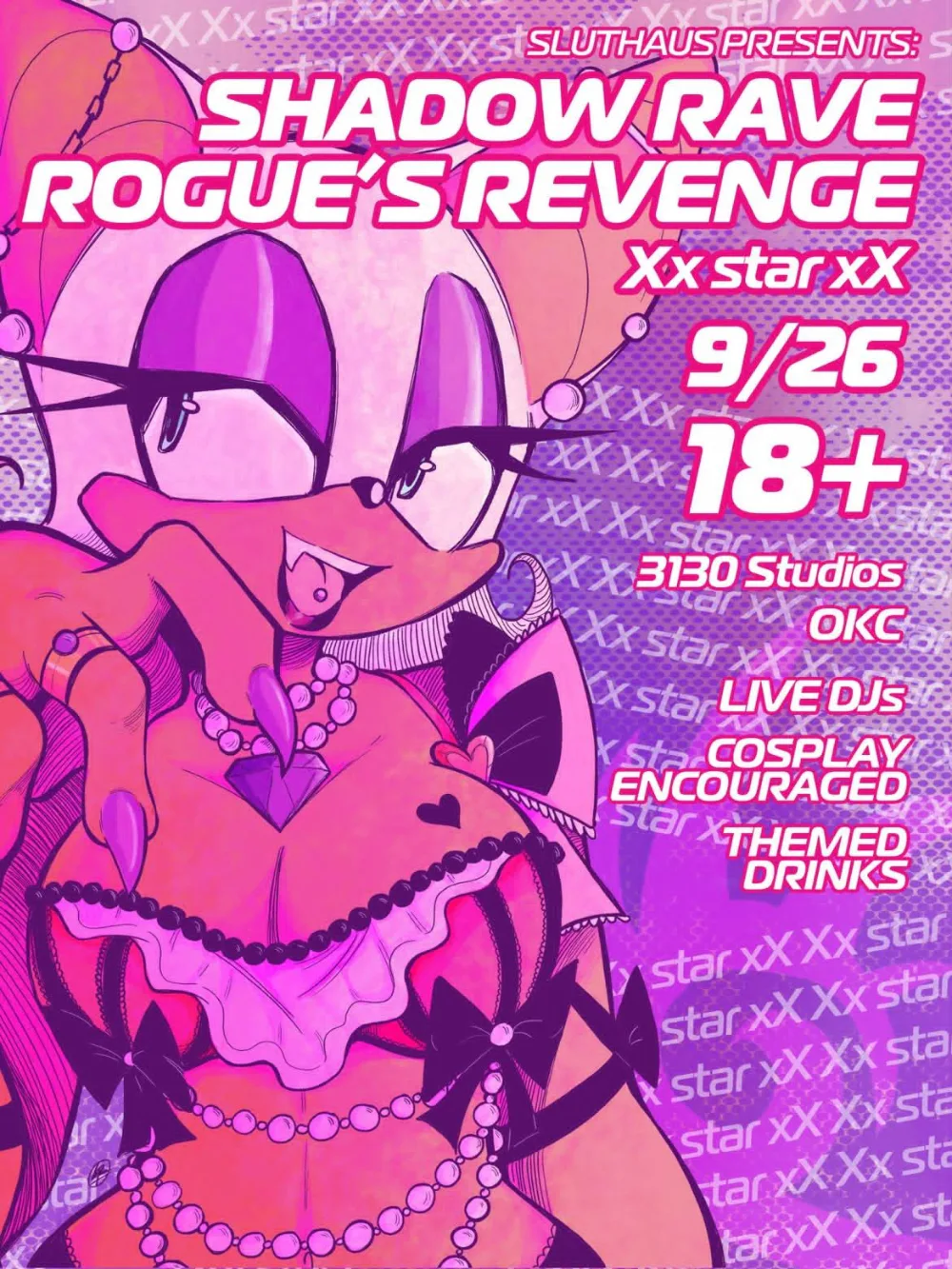 Shadow Rave - Rouge's Revenge event image