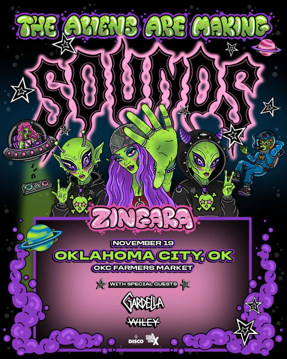 The Aliens are Making Sounds event image